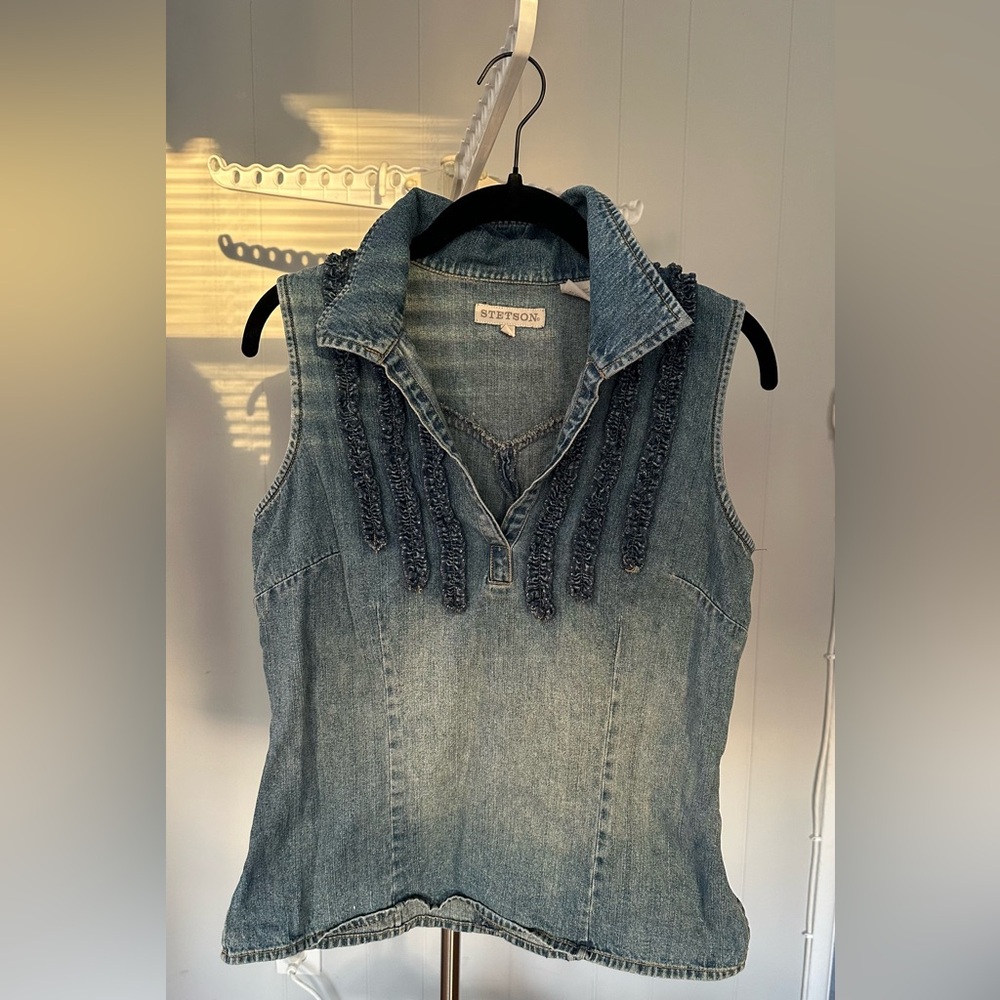 Stetson Classic Blue Denim Tank stagecoach